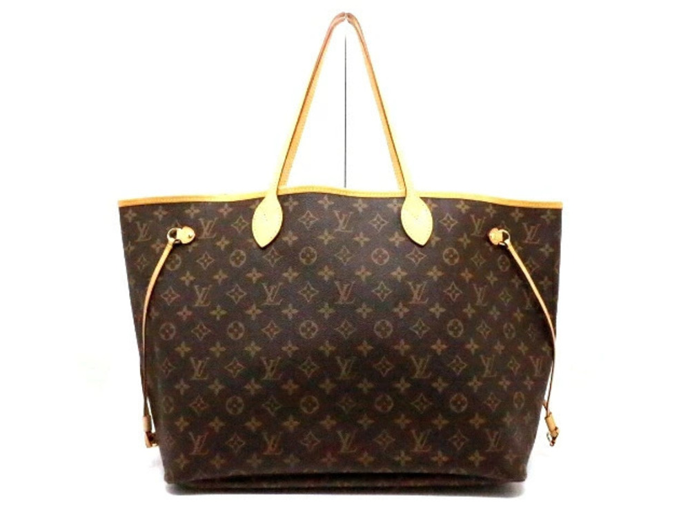 LOUIS VUITTON Neverfull Tote Bag Monogram Fuschia Pink